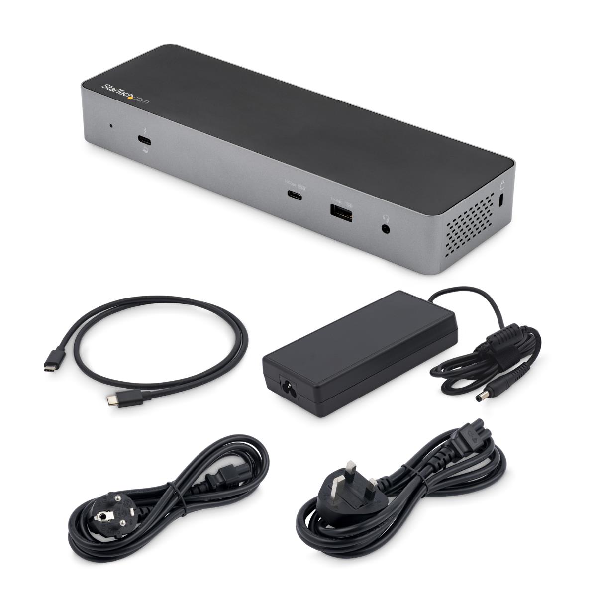 STARTECH.COM Laptop Docking Station - Thunderbolt 3 Dock W/ USB-c Host Compatibility - Dual 4k 60hz DisplayPort 1.4 Or Dual Hdmi Monitors