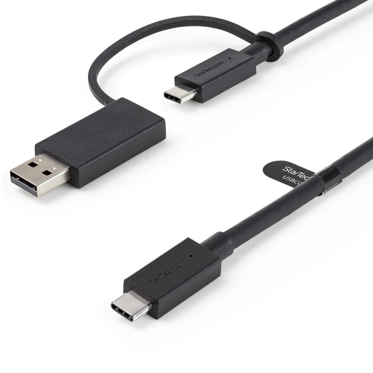 STARTECH.COM USB-c Hybrid Dock Cable - USB C Cable With USB A Adapter 1m