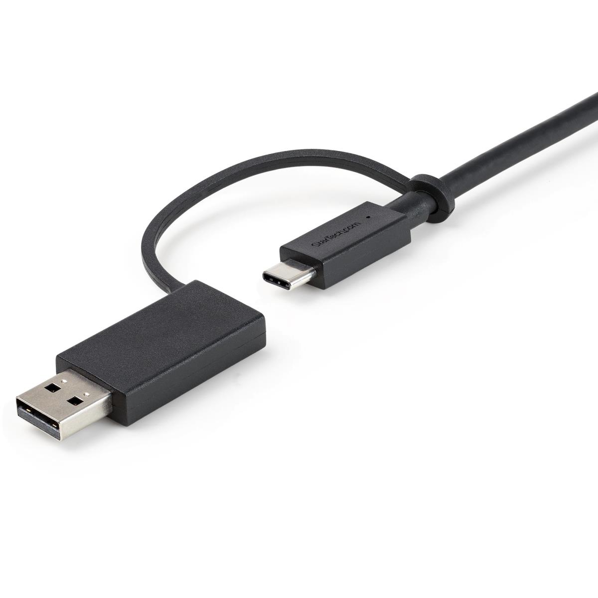 STARTECH.COM USB-c Hybrid Dock Cable - USB C Cable With USB A Adapter 1m