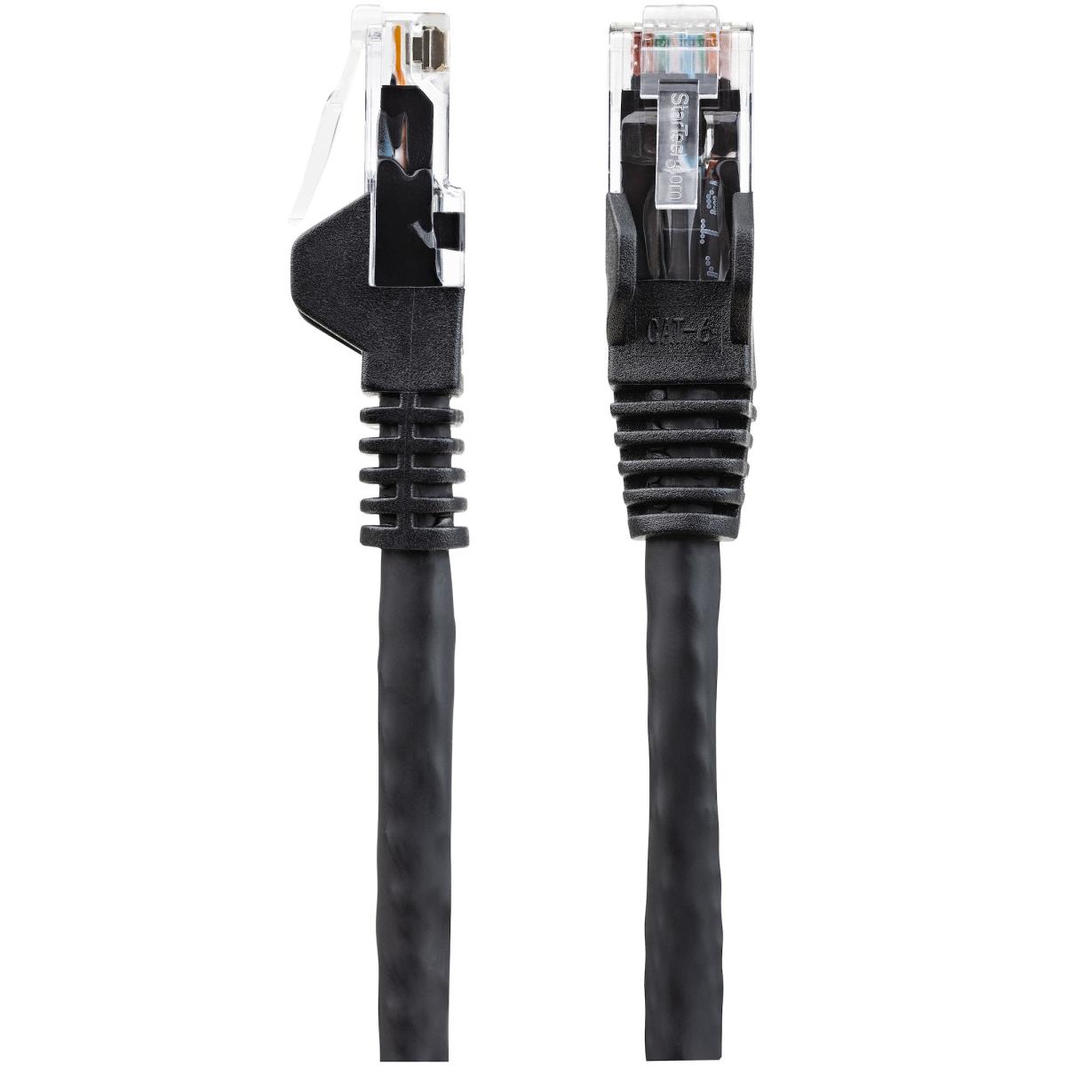 STARTECH.COM Patch Cable - CAT6 - Utp - Snagless 3m - Black Lszh