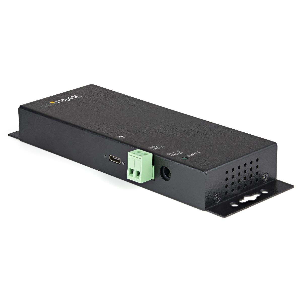 STARTECH.COM USB C Hub 10gbps 4 Port - Metal Industrial USB 3.2/3.1 Gen 2
