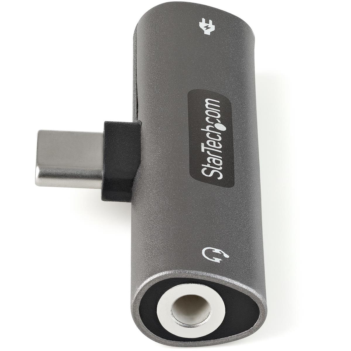 STARTECH.COM USB C Audio + Charge Adapter 3.5mm Headset Jack + Pd Charging