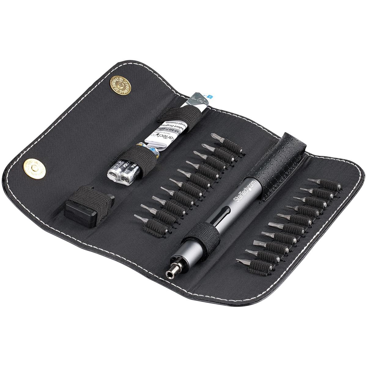 STARTECH.COM Mini Electric Precision Screwdriver Portable Powered 20-bit