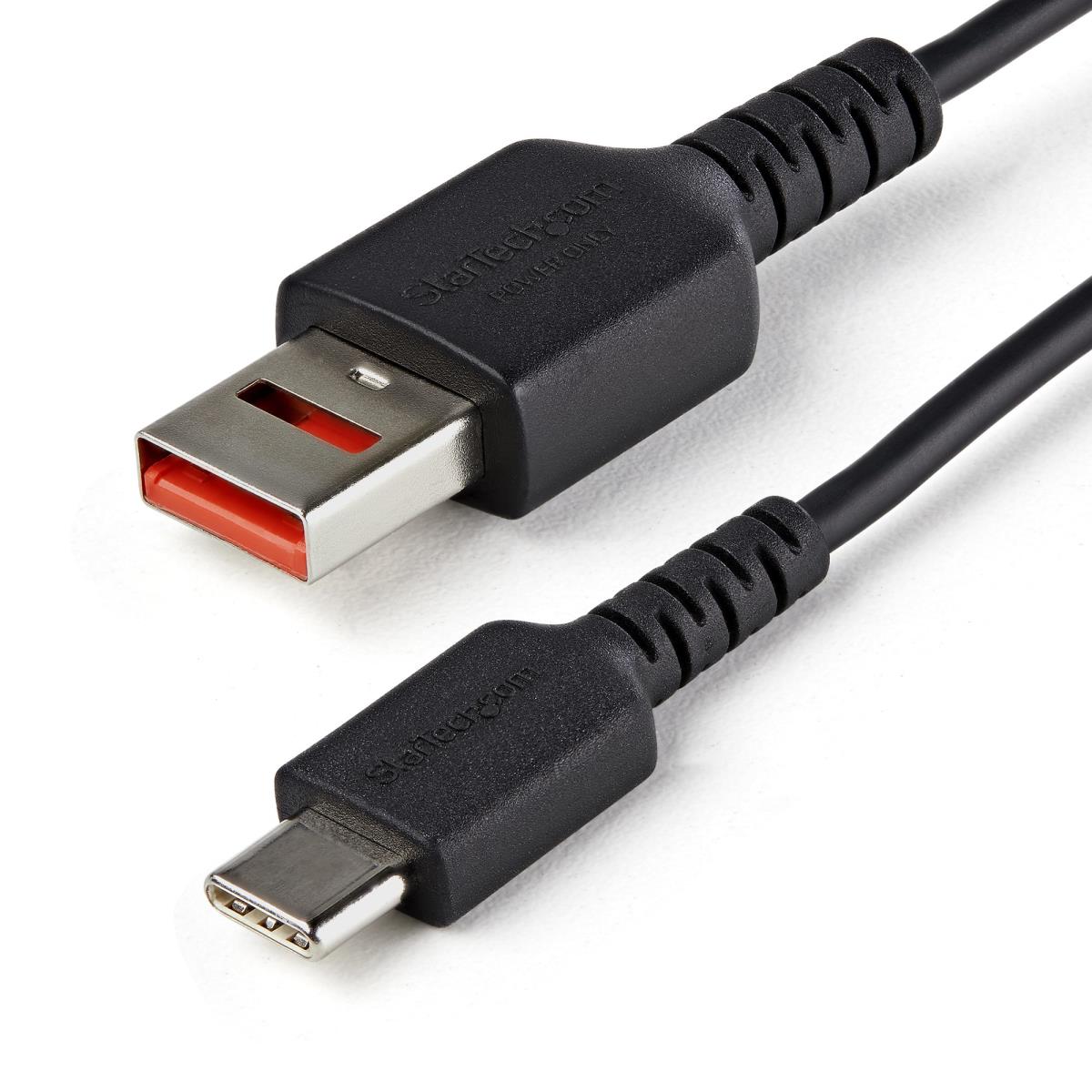 STARTECH.COM Secure Charging Cable- USB-a To USB-c Data Blocker 1m