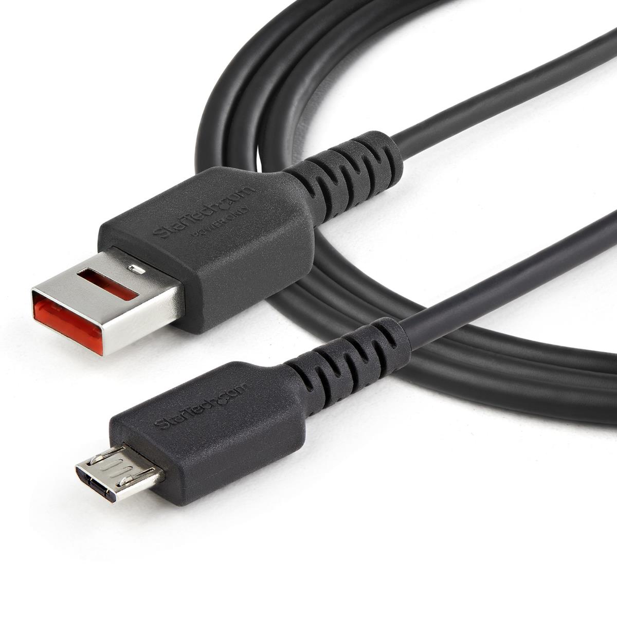 STARTECH.COM Secure Charging Cable- USB-a To Micro USB Data Blocker 1m