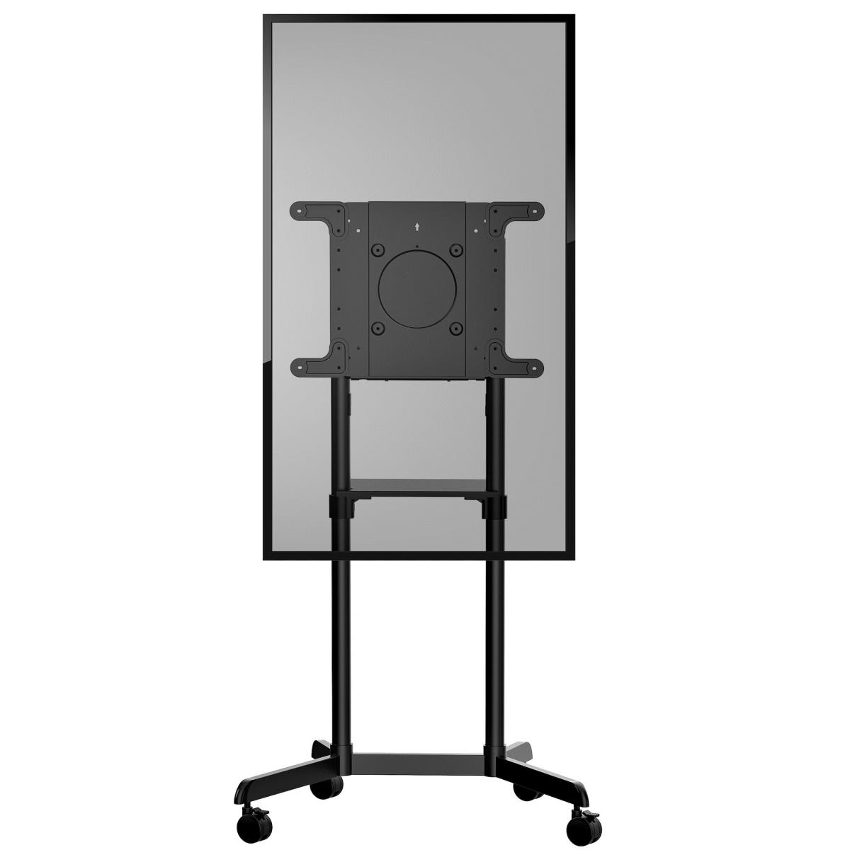 STARTECH.COM Mobile Tv Cart - For 37-70 Tvs- W/shelf Storage - Rotate/tilt