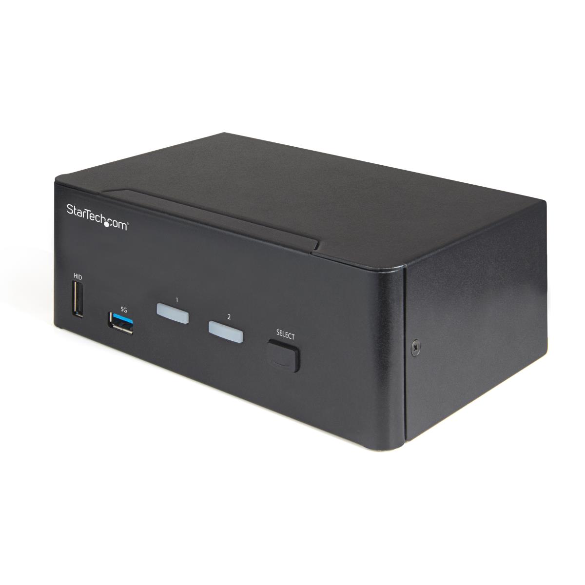STARTECH.COM Hdmi KVM Switch - 2 Port 4k 60hz Ultra Hd