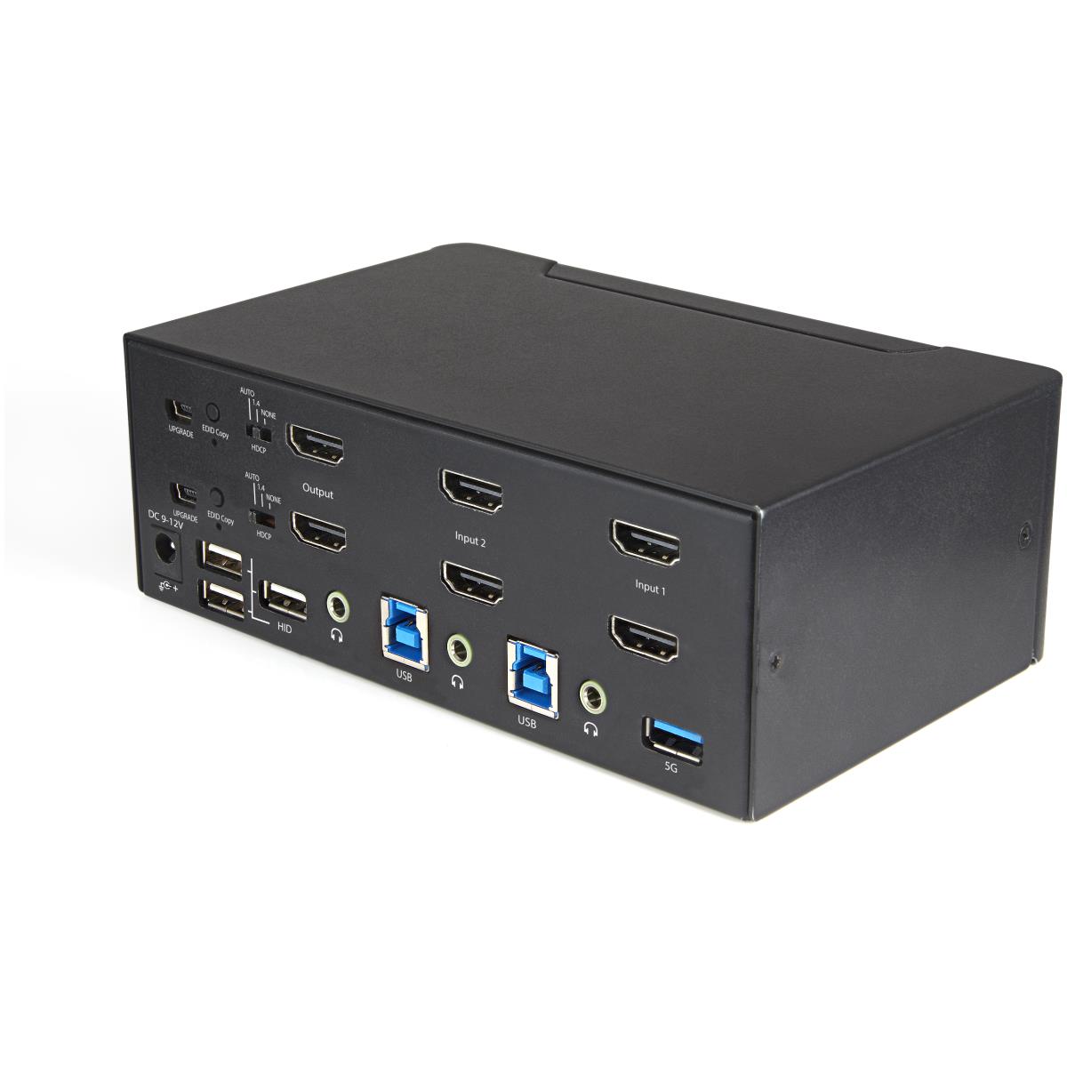 STARTECH.COM Hdmi KVM Switch - 2 Port 4k 60hz Ultra Hd