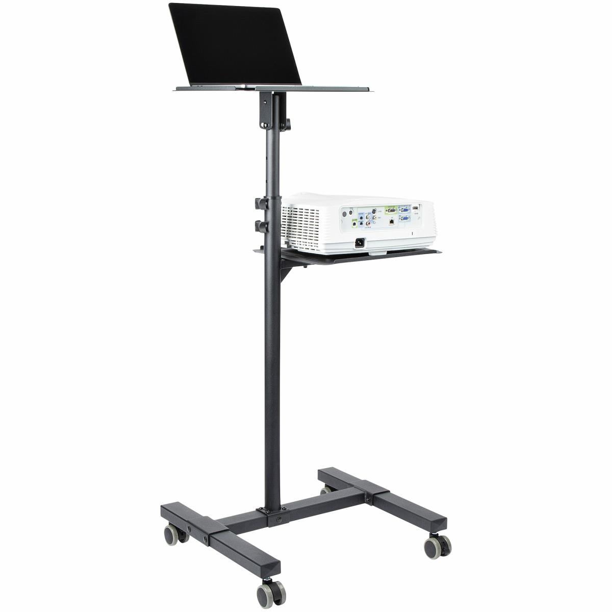 STARTECH.COM Mobile Projector And Laptop Stand/cart - Height Adjustable