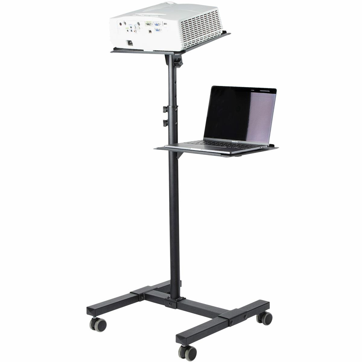 STARTECH.COM Mobile Projector And Laptop Stand/cart - Height Adjustable