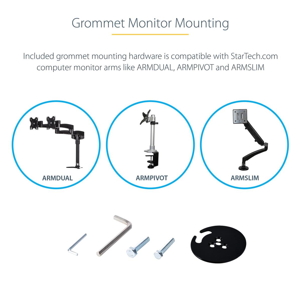 STARTECH.COM Corner Sit Stand Desk Converter Keyboard Tray - Height Adjustabl