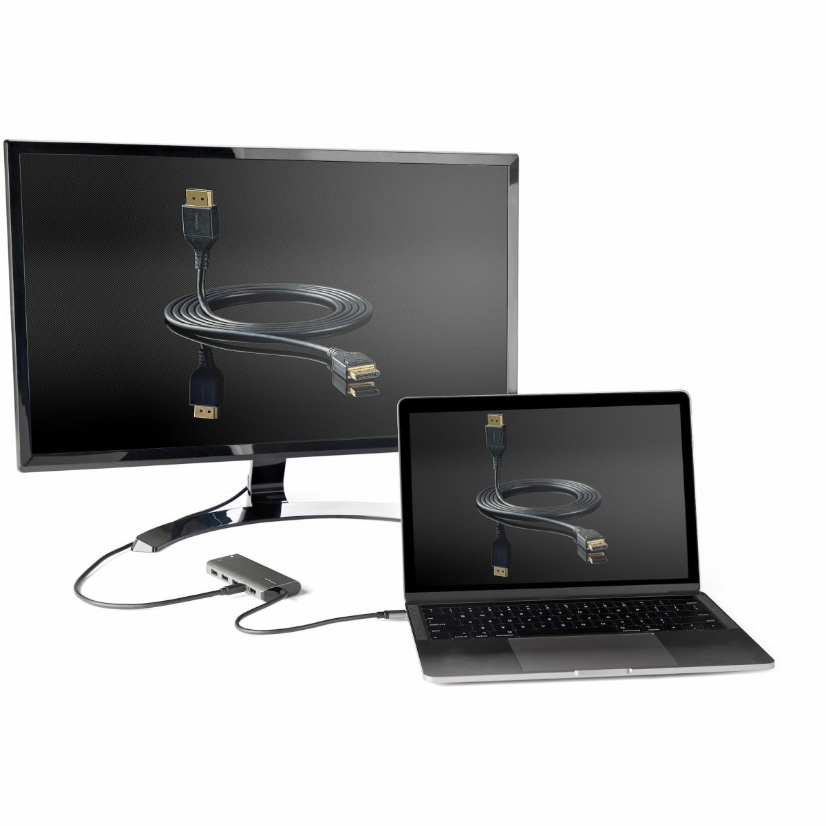 STARTECH.COM USB C Multiport Adapter 4k 60hz Hdmi Or Mdp - 100 Pd Passthrough