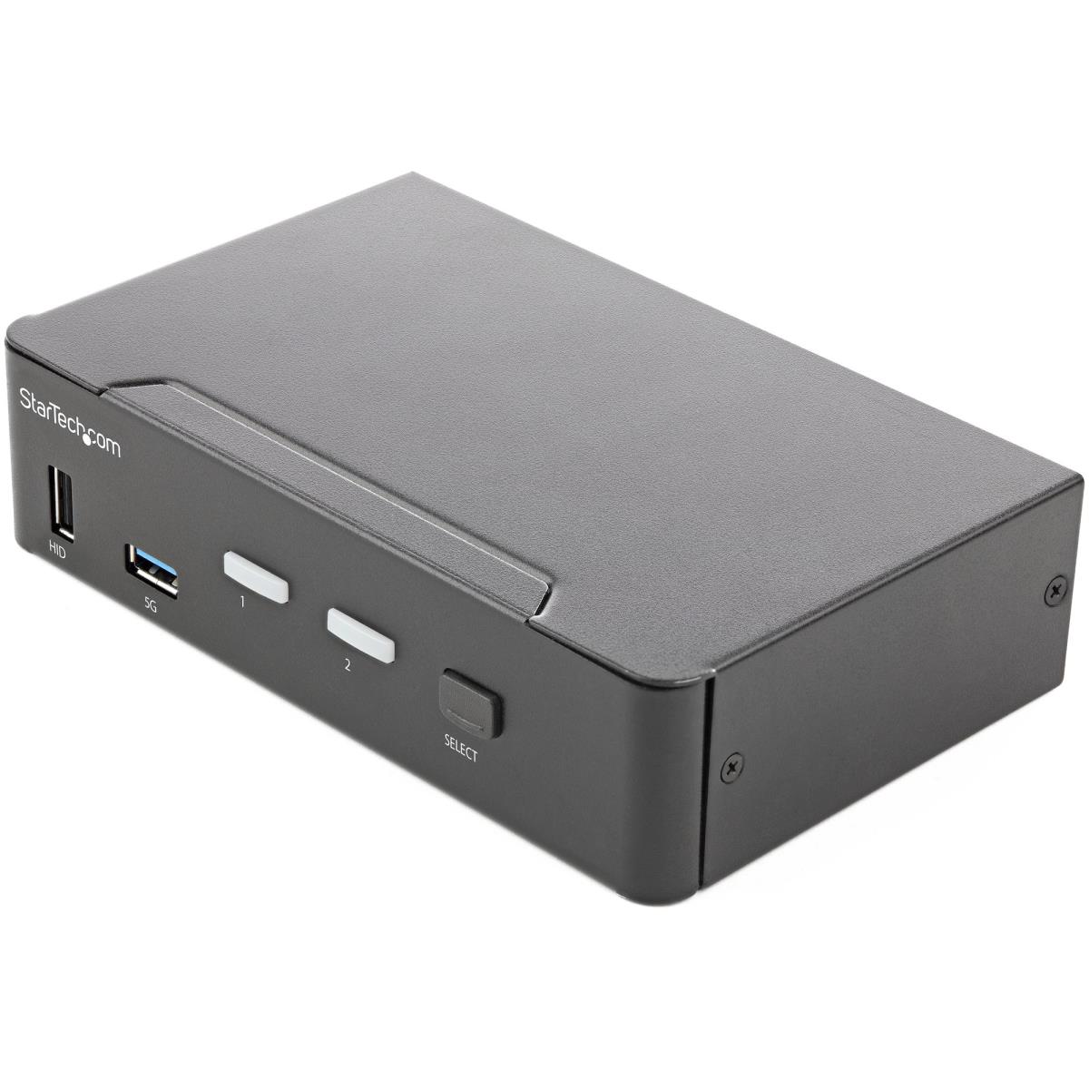 STARTECH.COM KVM Switch 2 Port 4k 60hz Ultra Hd