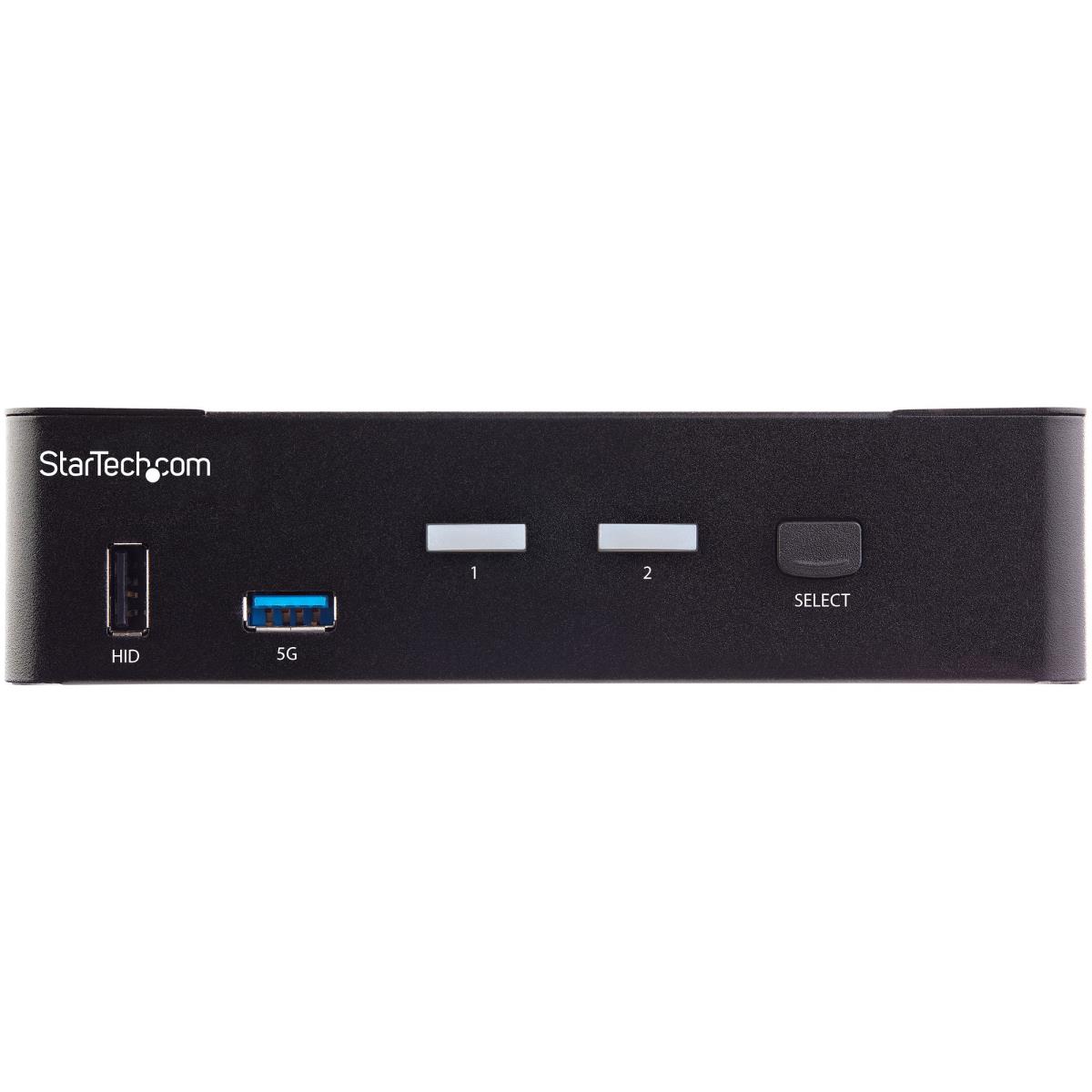 STARTECH.COM KVM Switch 2 Port 4k 60hz Ultra Hd