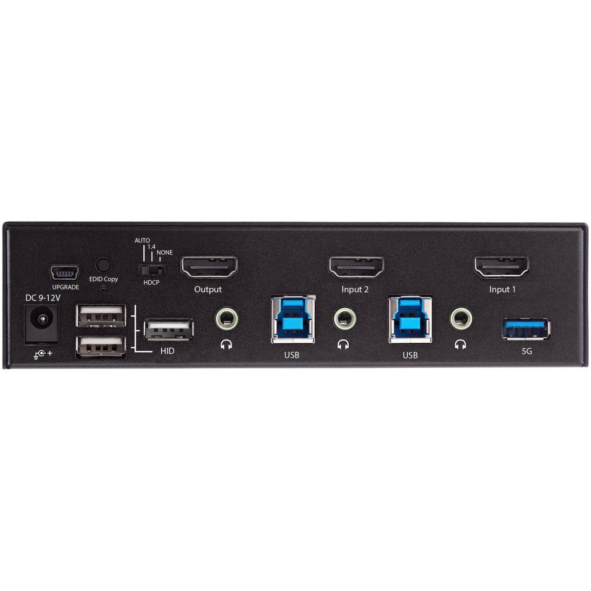 STARTECH.COM KVM Switch 2 Port 4k 60hz Ultra Hd