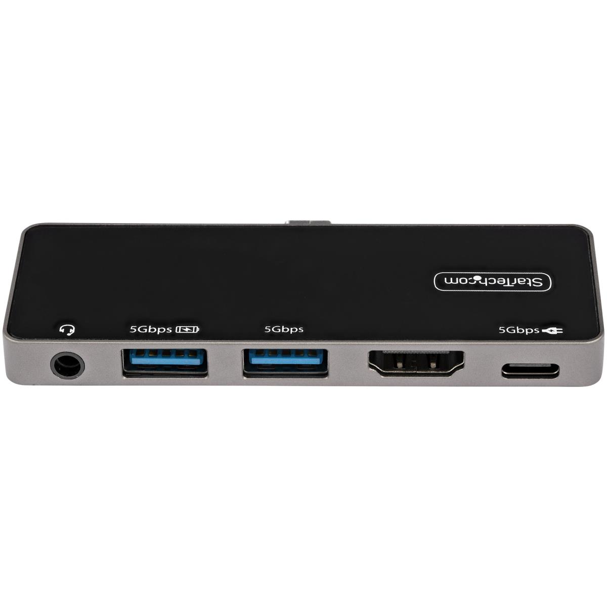 STARTECH.COM USB C Multiport Adapter - USB-c To 4k 60hz Hdmi 2.0, - 3-port USB 3.0 Hub, Audio - USB-c Mini Dock