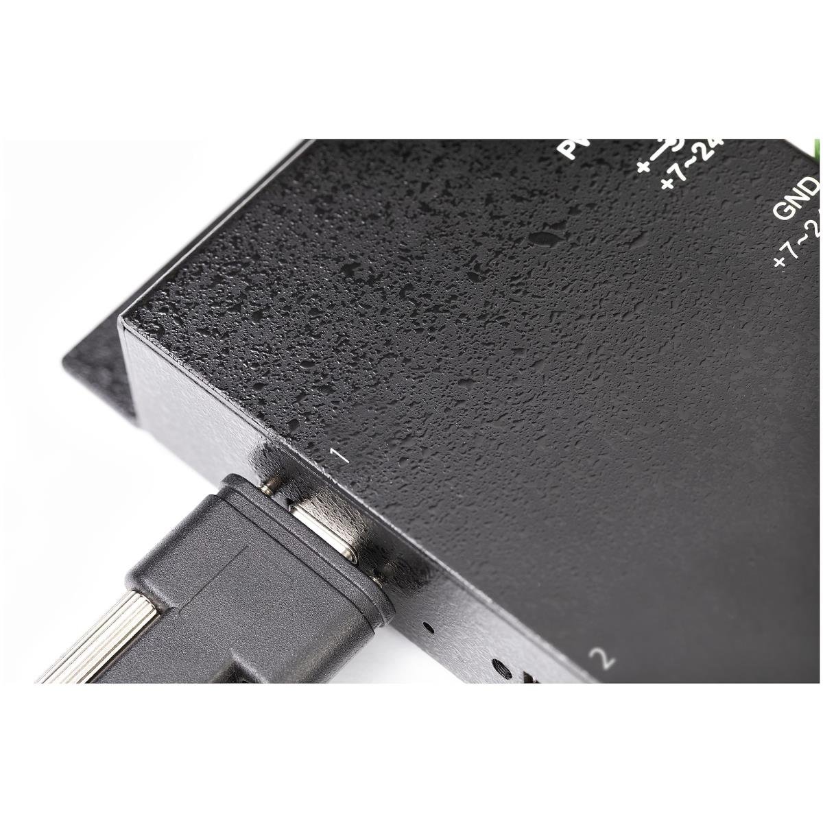 STARTECH.COM USB C Hub 4 Port 10gbps - Metal Industrial USB 3.2/3.1 Gen 2