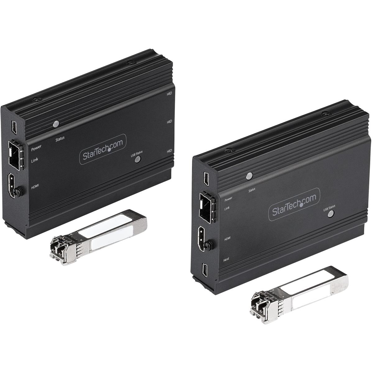 STARTECH.COM KVM Extender - 4k Hdmi Over Fiber, Hdmi Video & USB Over Fiber, Up To 984ft/300m
