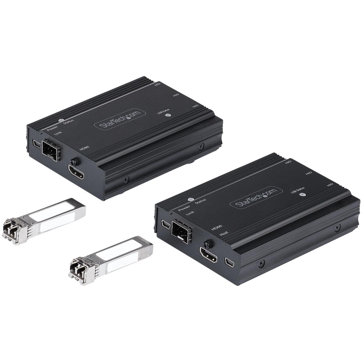 STARTECH.COM KVM Extender - 4k Hdmi Over Fiber, Hdmi Video & USB Over Fiber, Up To 984ft/300m