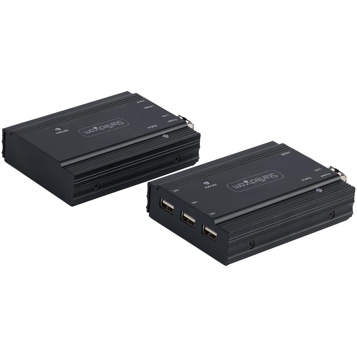 STARTECH.COM KVM Extender - 4k Hdmi Over Fiber, Hdmi Video & USB Over Fiber, Up To 984ft/300m