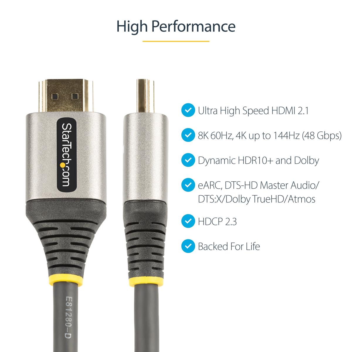 STARTECH.COM Ultra High Speed Hdmi 2.1 Cable - 3m