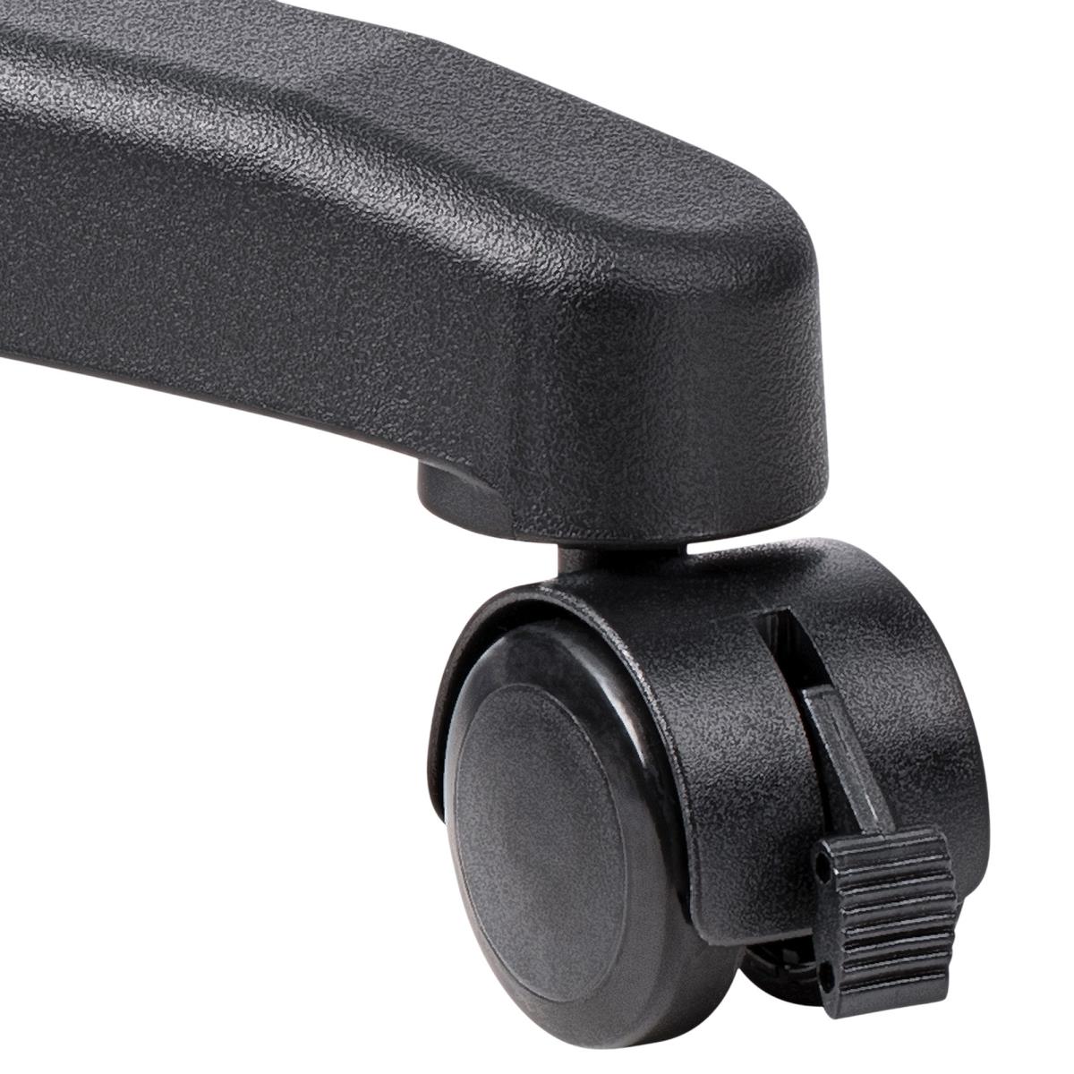 STARTECH.COM Mobile Tablet Stand With Wheels Height Adjustable For 7-11in Tab