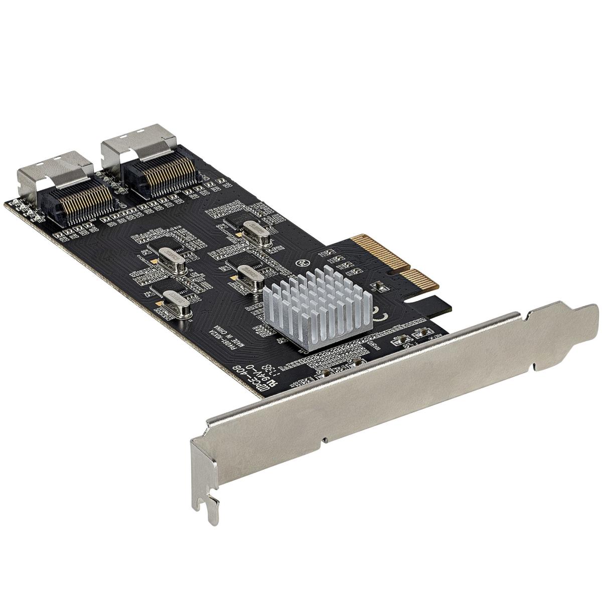STARTECH.COM 8 Port SATA Pci-e Card - Pci-e X4 6gbps SATA III Expansion Card
