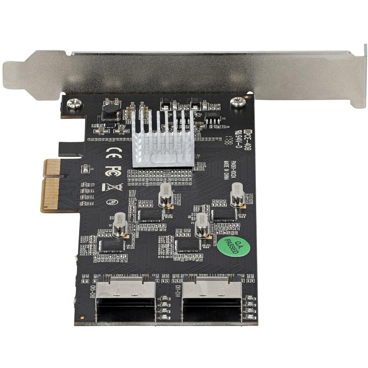 STARTECH.COM 8 Port SATA Pci-e Card - Pci-e X4 6gbps SATA III Expansion Card