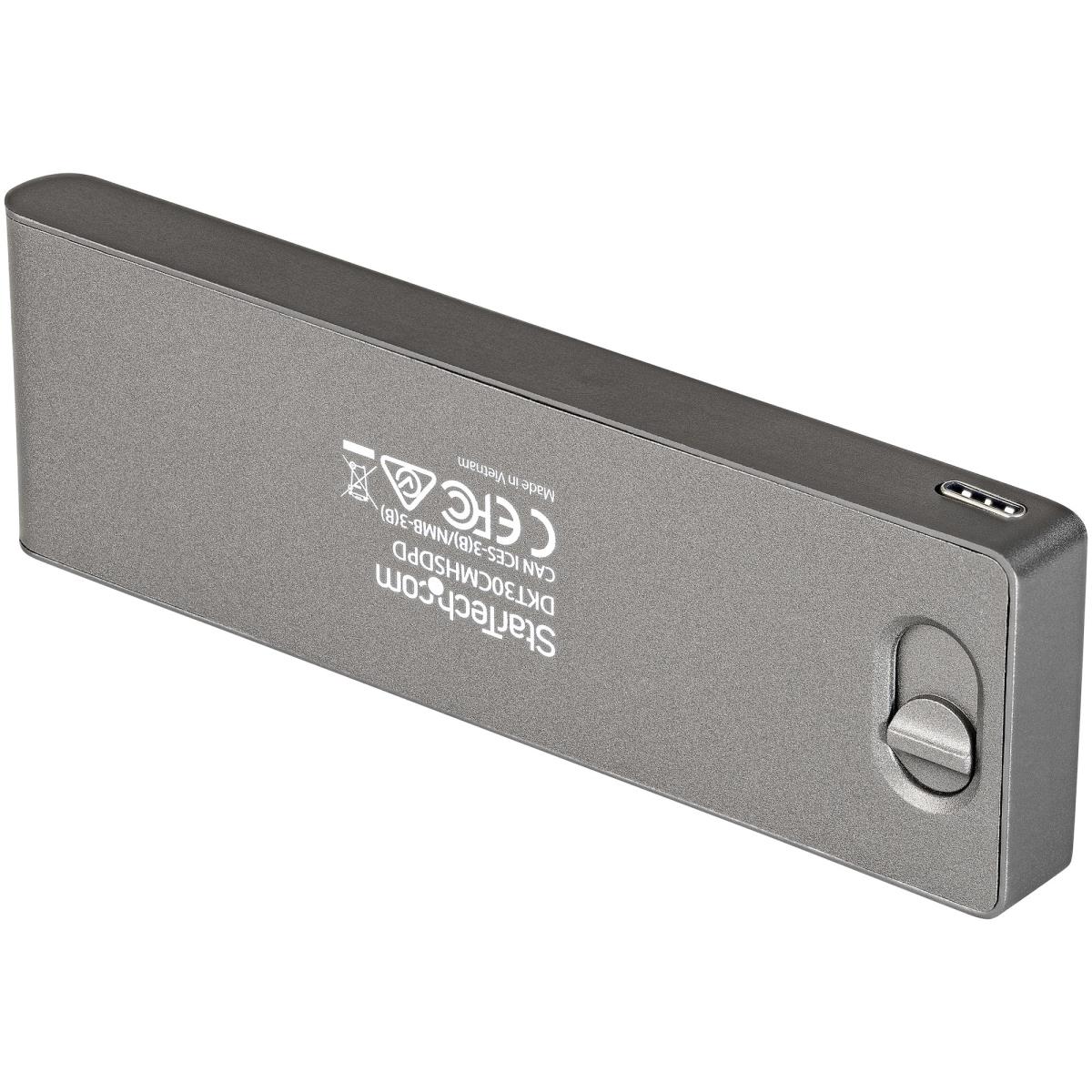 STARTECH.COM USB C Multiport Adapter 4k Hdmi/pd/sd