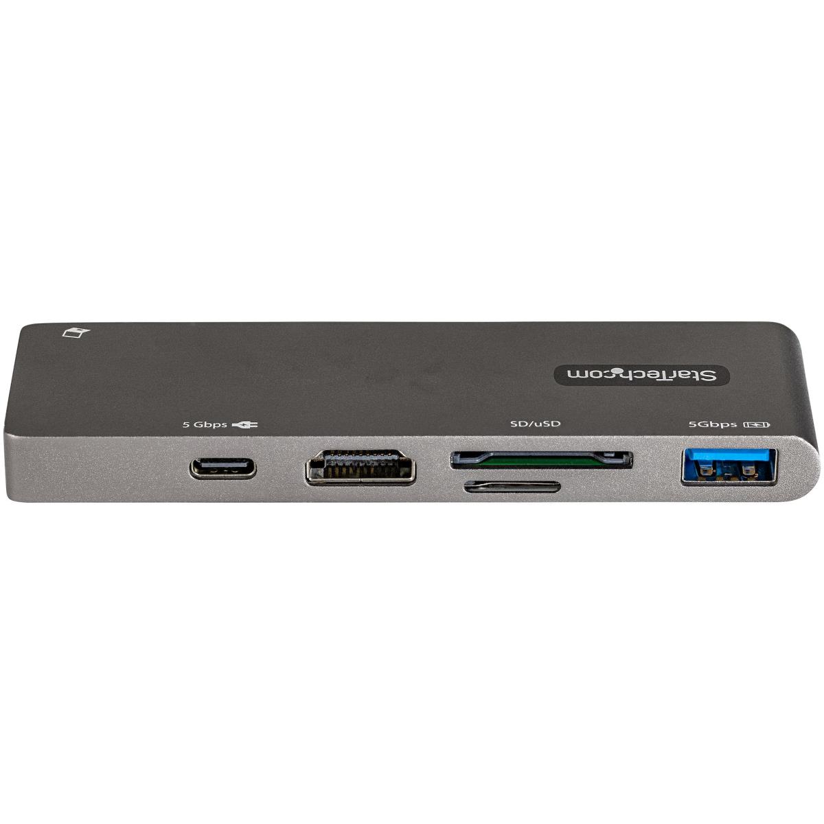 STARTECH.COM USB C Multiport Adapter 4k Hdmi/pd/sd