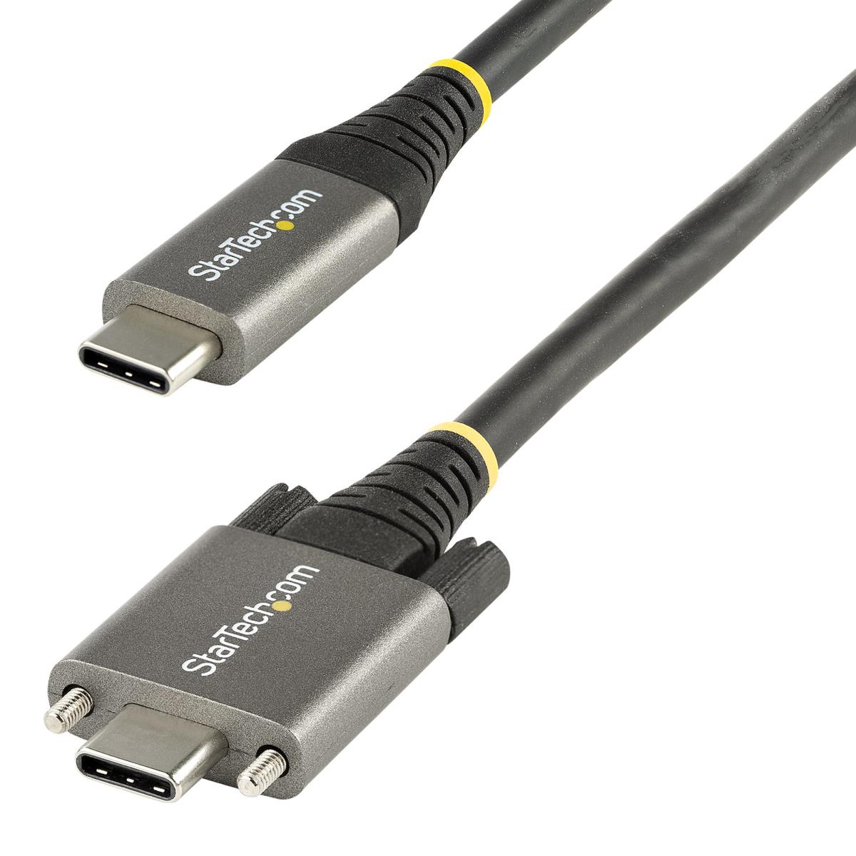 STARTECH.COM USB-c Cable Locking Side Screw 10gbps - 1m