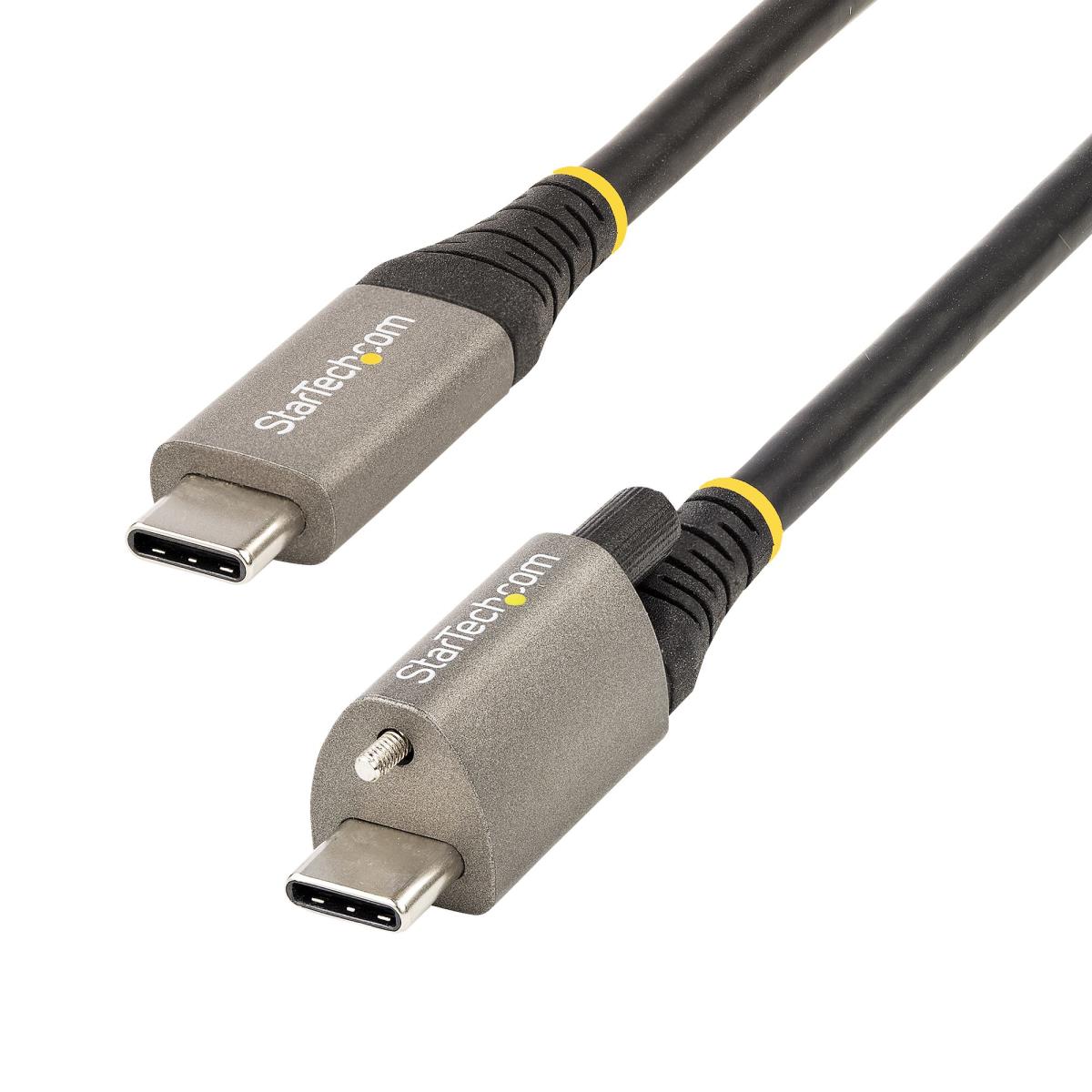 STARTECH.COM USB-c Cable Locking Top Screw 10gbps - 1m