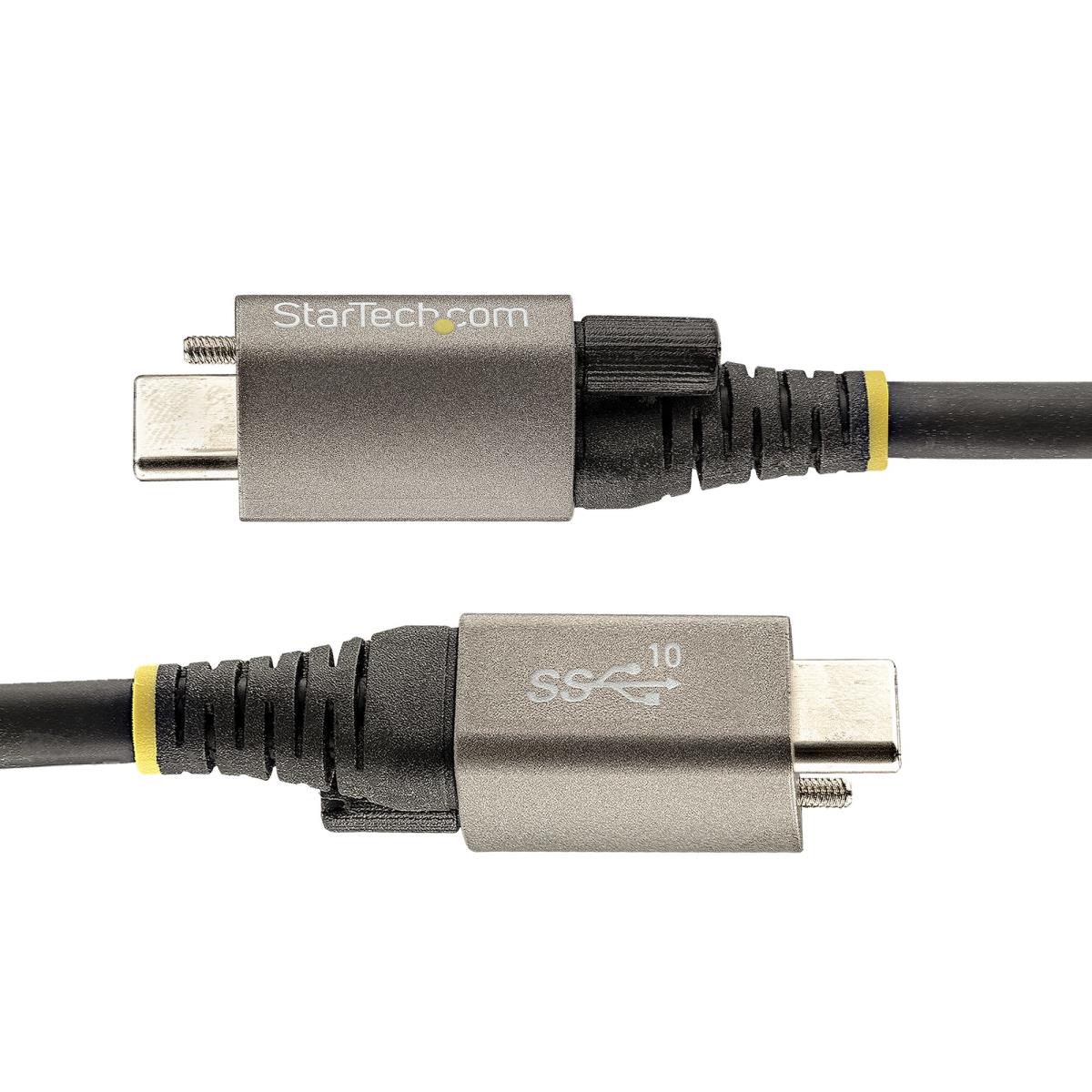 STARTECH.COM USB-c Cable Locking Top Screw 10gbps - 1m