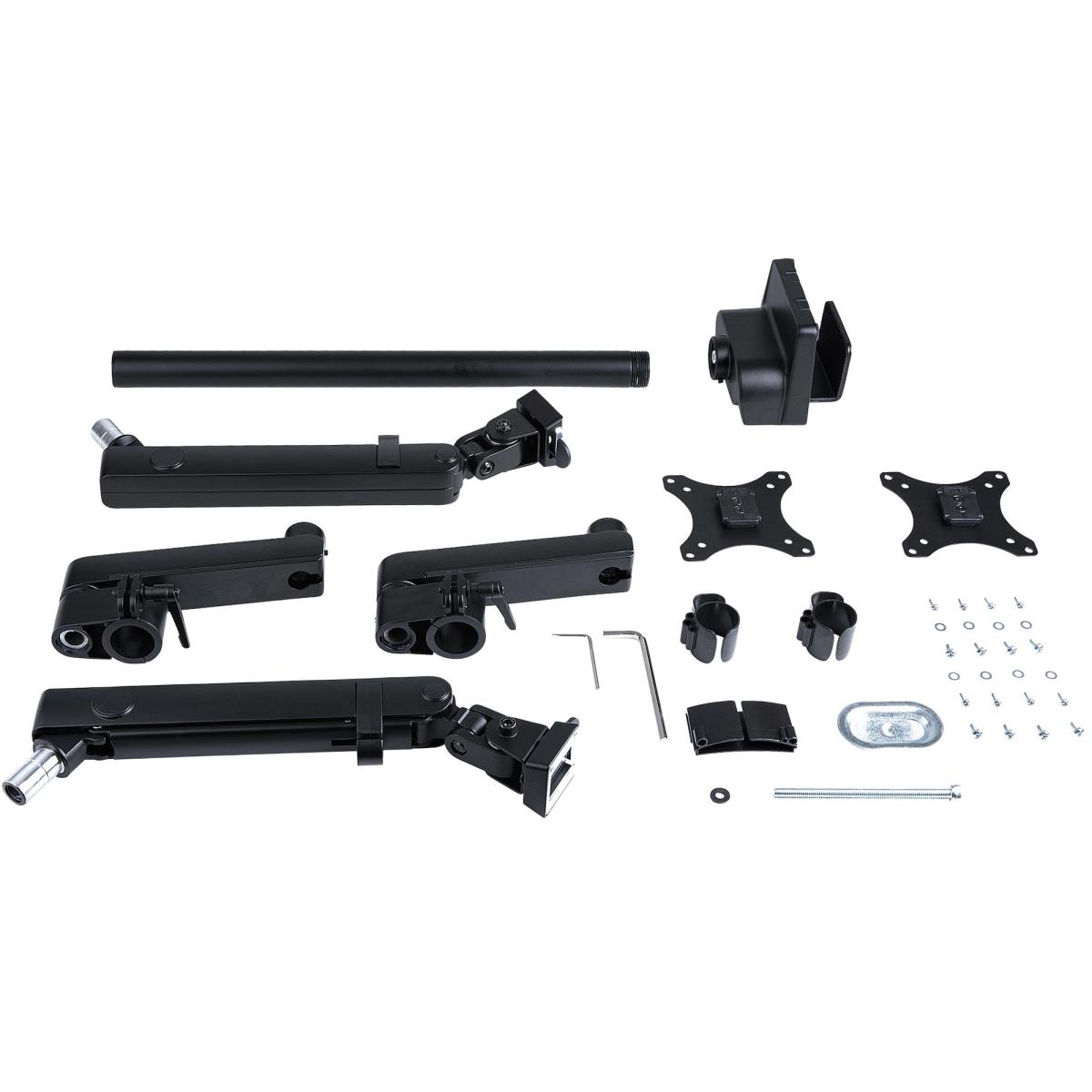 STARTECH.COM Monitor Mount - Desk Mount - 2 Monitor - Full Motion - Up To 32in - Aluminum & Matte Black