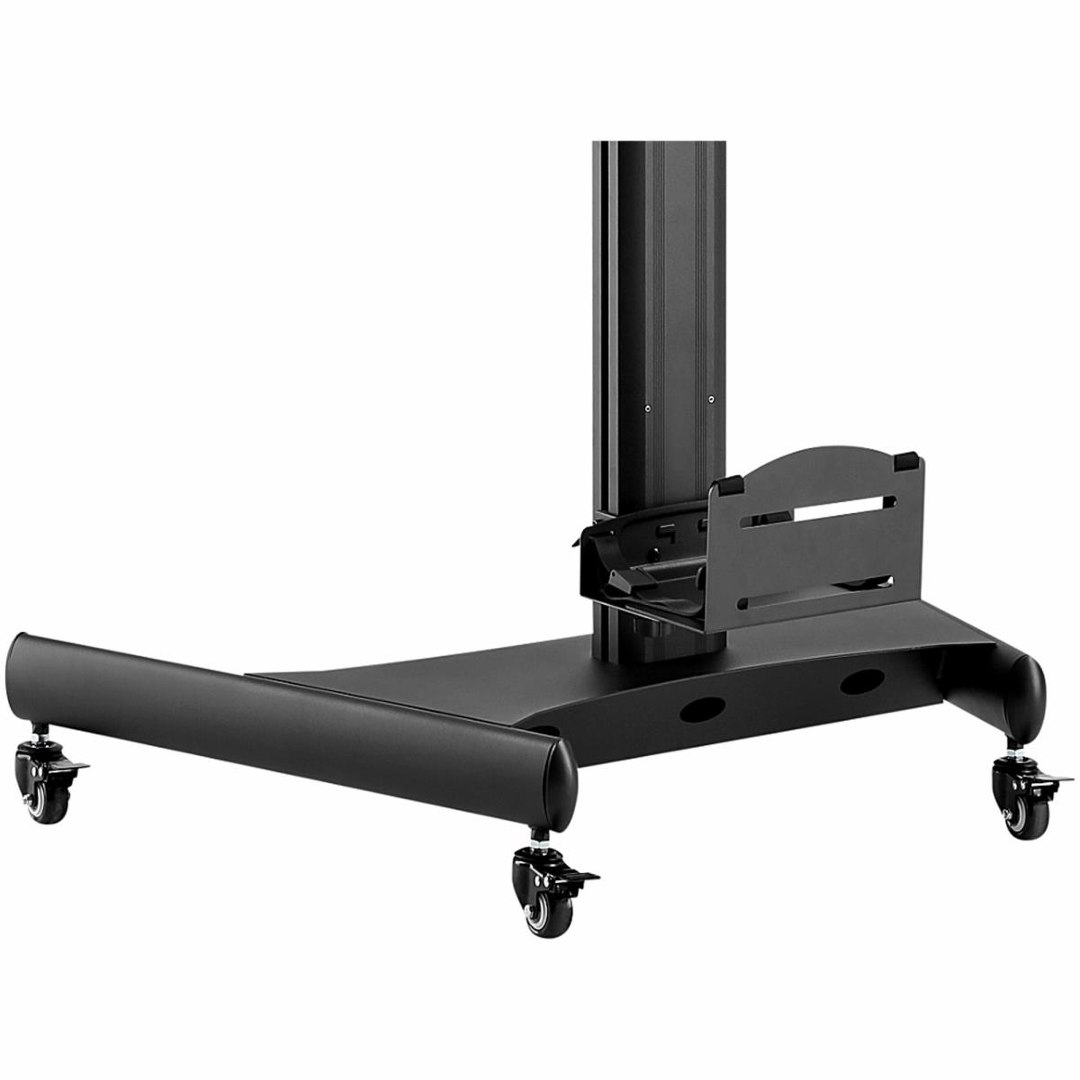 STARTECH.COM Mobile Workstation Cart With Monitor Mount And Cpu Holder