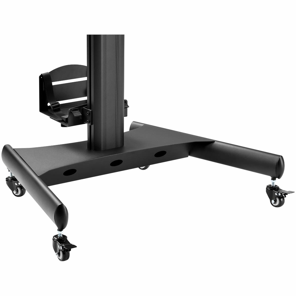 STARTECH.COM Mobile Workstation Cart With Monitor Mount And Cpu Holder