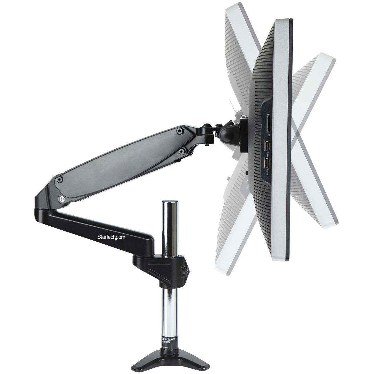 STARTECH.COM Desk Mount Monitor Arm Full Motion  Height Adjustable