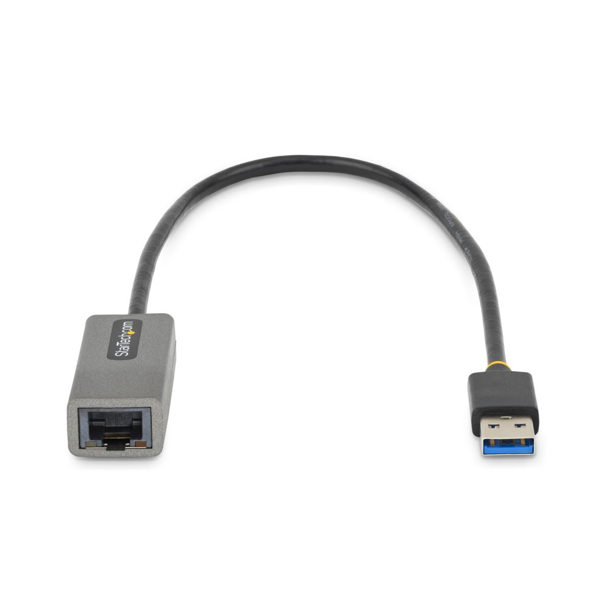 STARTECH.COM USB-a 3.0 To Rj45 Gigabit Ethernet Adapter - Black