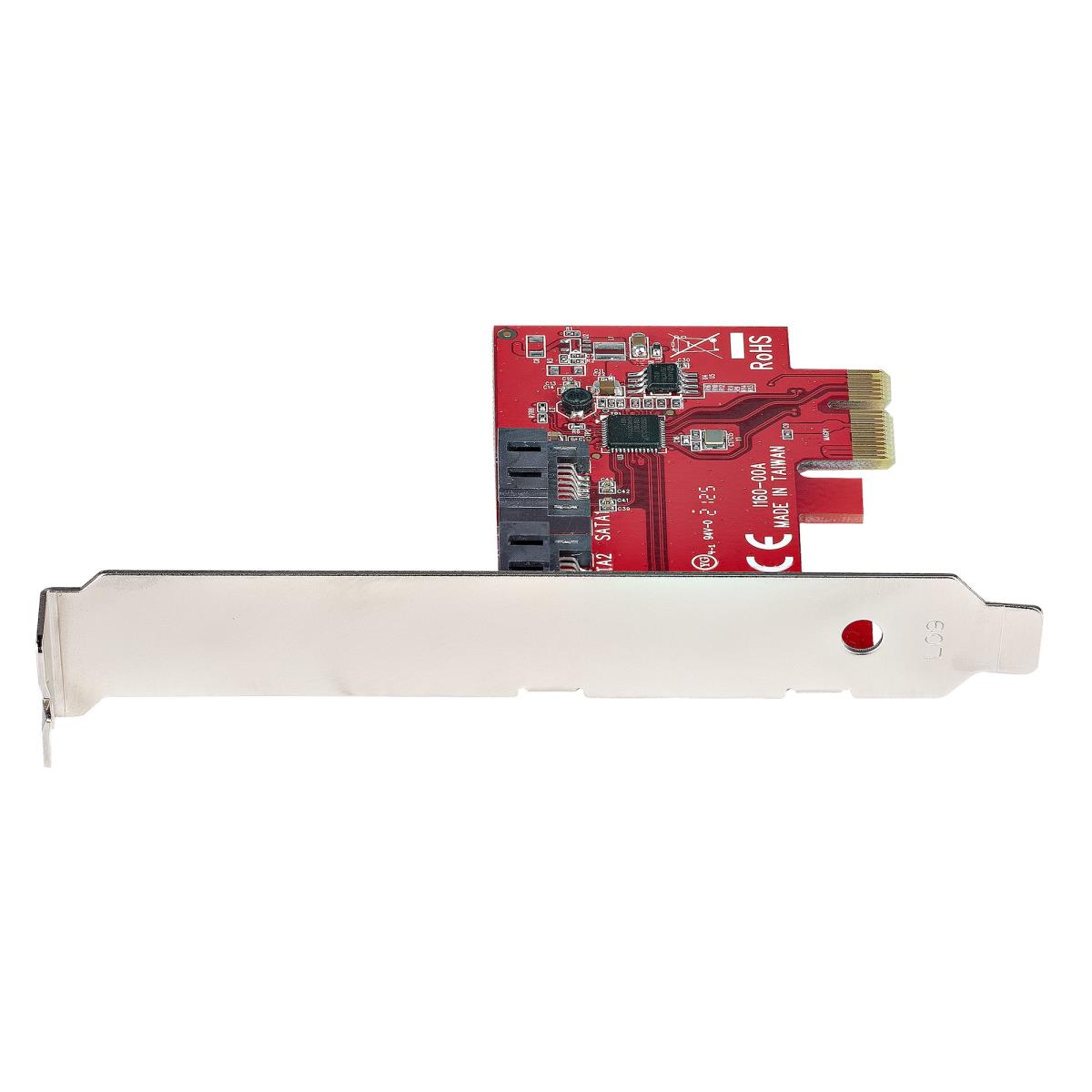 STARTECH.COM SATA Pci-e Card - 2 Port Pci-e SATA Expansion Card - 6gbps - Full/low Profile