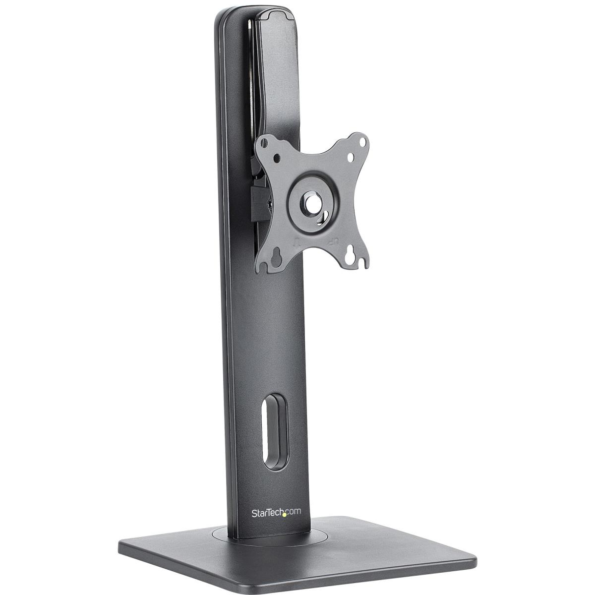 STARTECH.COM Free Standing Single Monitor Mount - Height Adjustable Monitor Stand