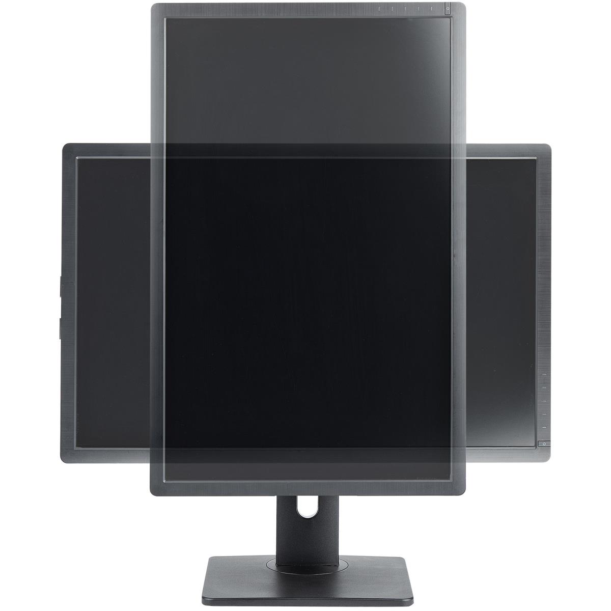 STARTECH.COM Free Standing Single Monitor Mount - Height Adjustable Monitor Stand