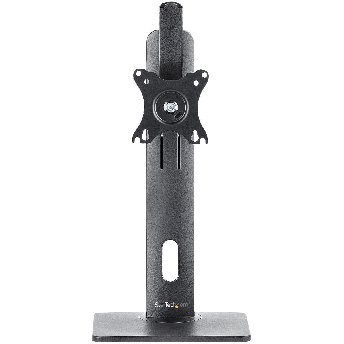 STARTECH.COM Free Standing Single Monitor Mount - Height Adjustable Monitor Stand