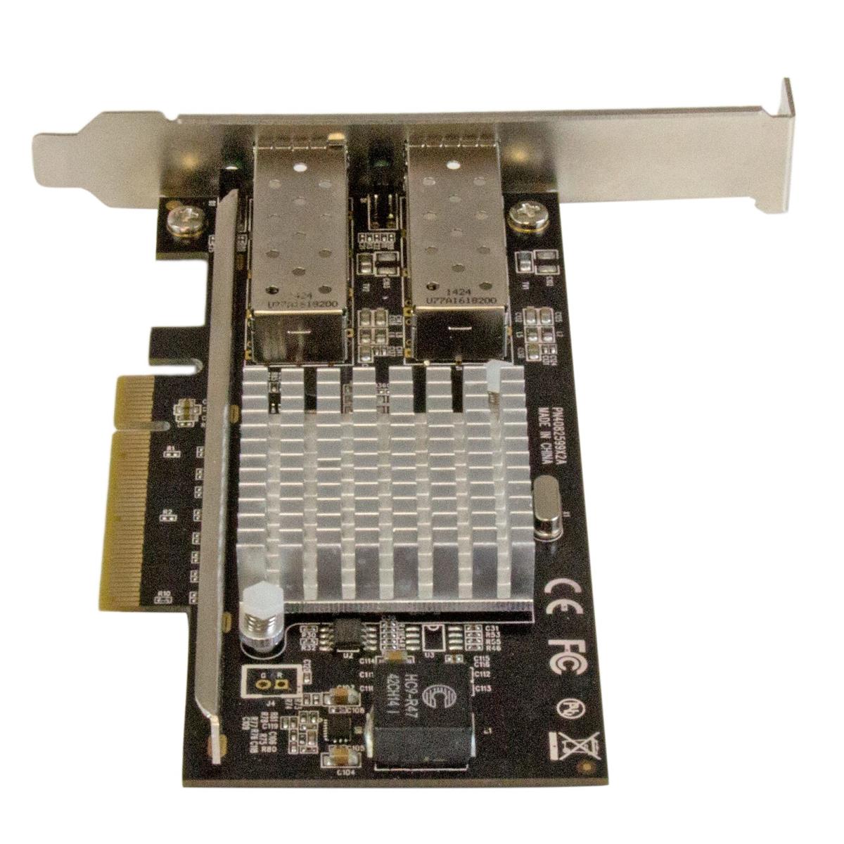 STARTECH.COM 2-port 10g Fiber Network Card With Open Sfp+ - Pci-e, Intel Chip