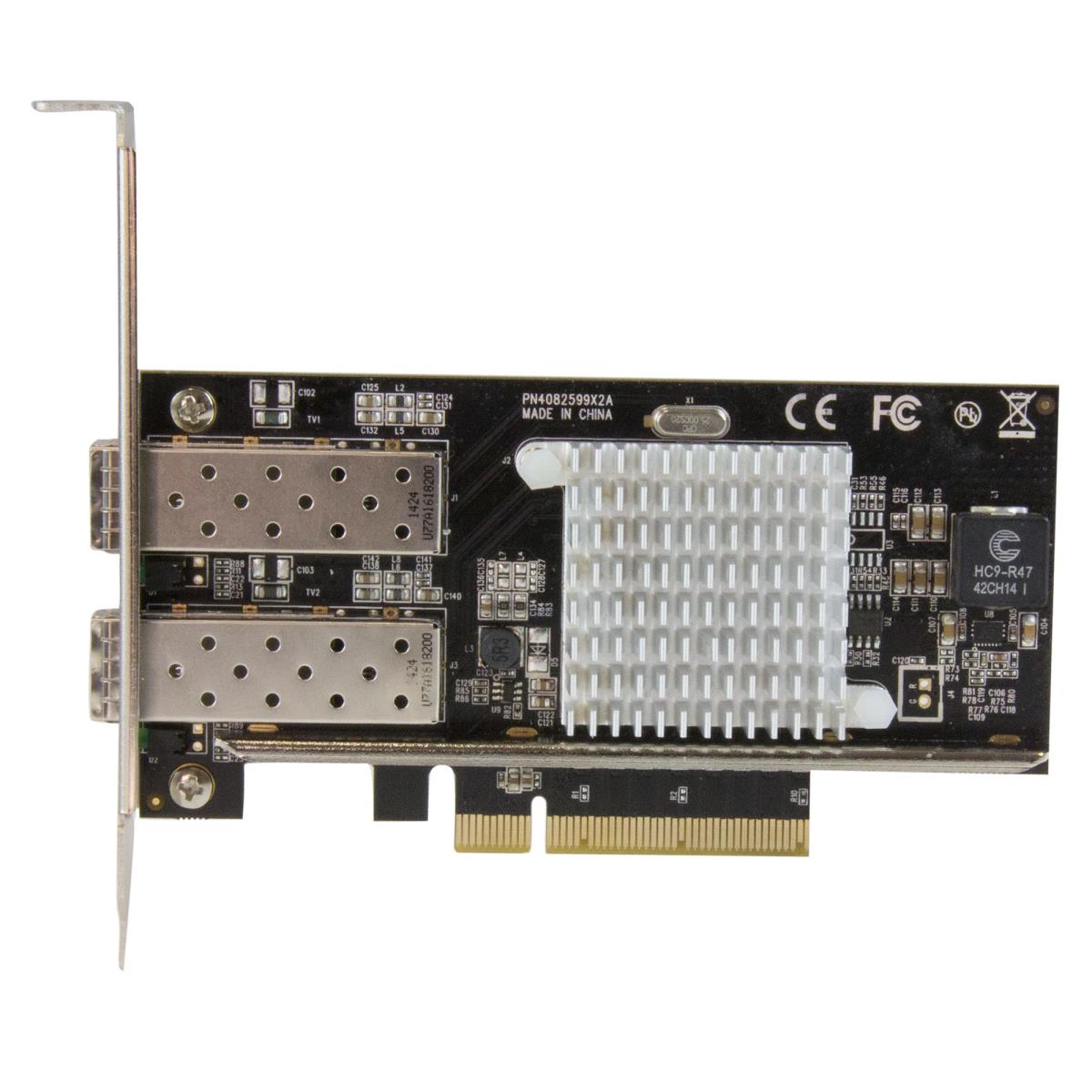 STARTECH.COM 2-port 10g Fiber Network Card With Open Sfp+ - Pci-e, Intel Chip