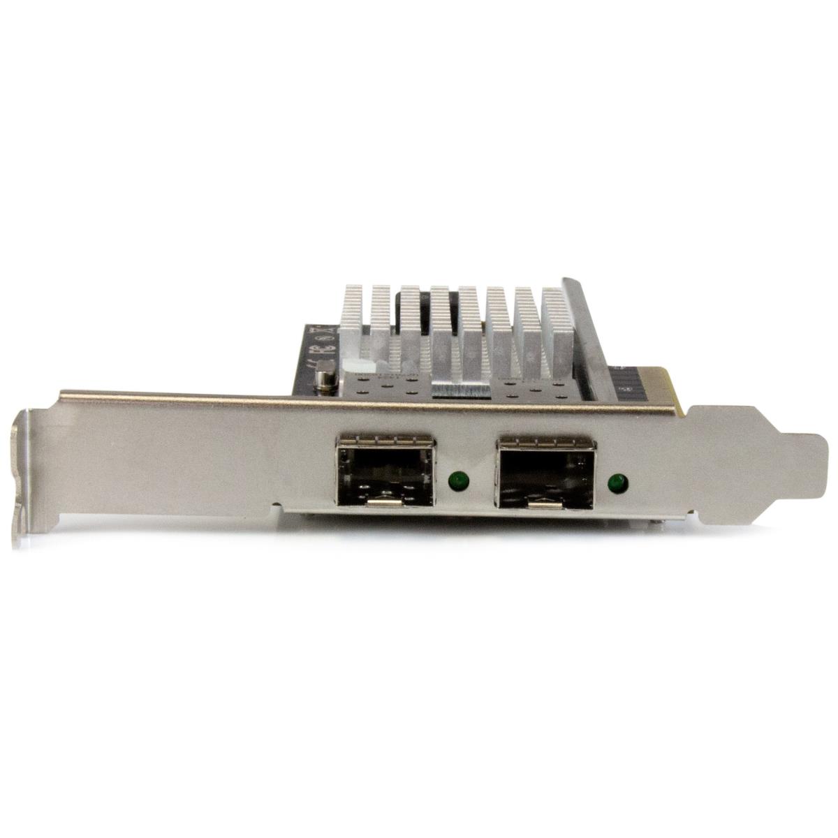 STARTECH.COM 2-port 10g Fiber Network Card With Open Sfp+ - Pci-e, Intel Chip