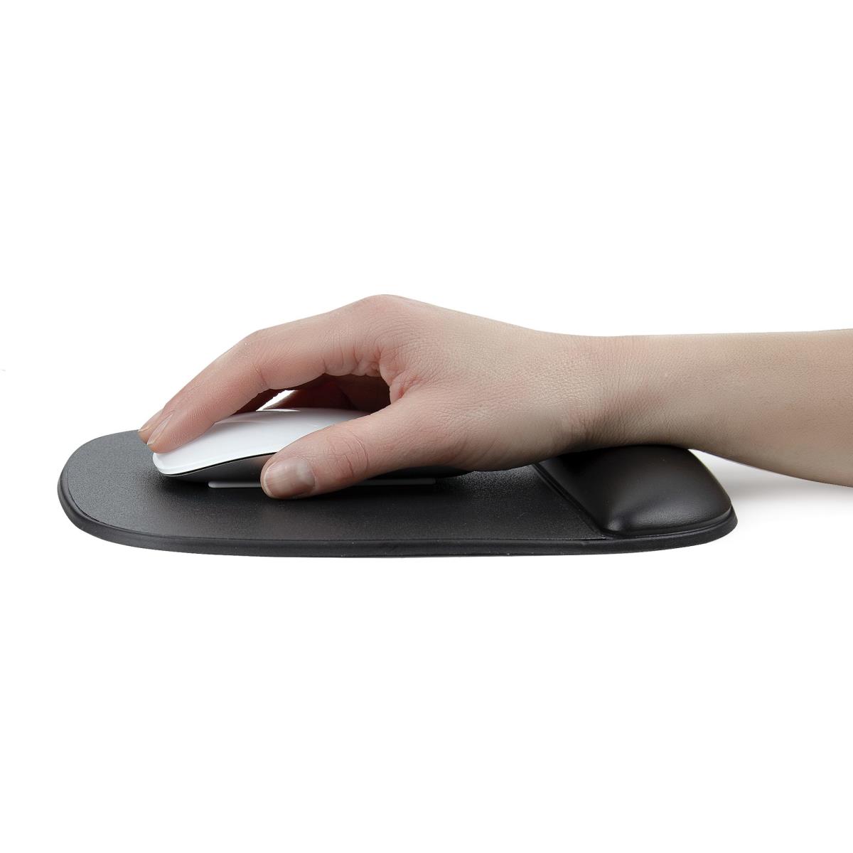 STARTECH.COM Mouse Pad With Hand Rest 6.7x7.1x 0.8in (17x18x2cm) Ergonomic Mouse Pad