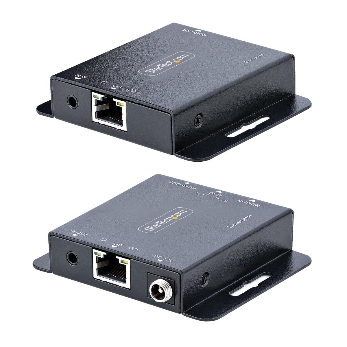 STARTECH.COM Hdmi Video Extender Over CAT6 Ethernet Poc Hdmi Transmitter And Receiver Kit