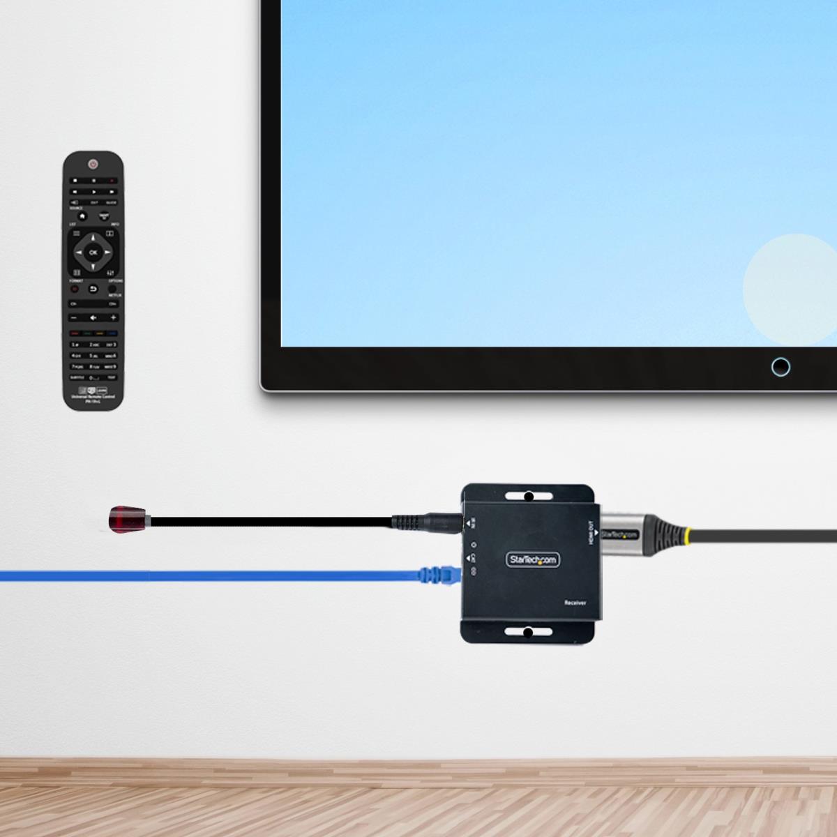 STARTECH.COM Hdmi Video Extender Over CAT6 Ethernet Poc Hdmi Transmitter And Receiver Kit