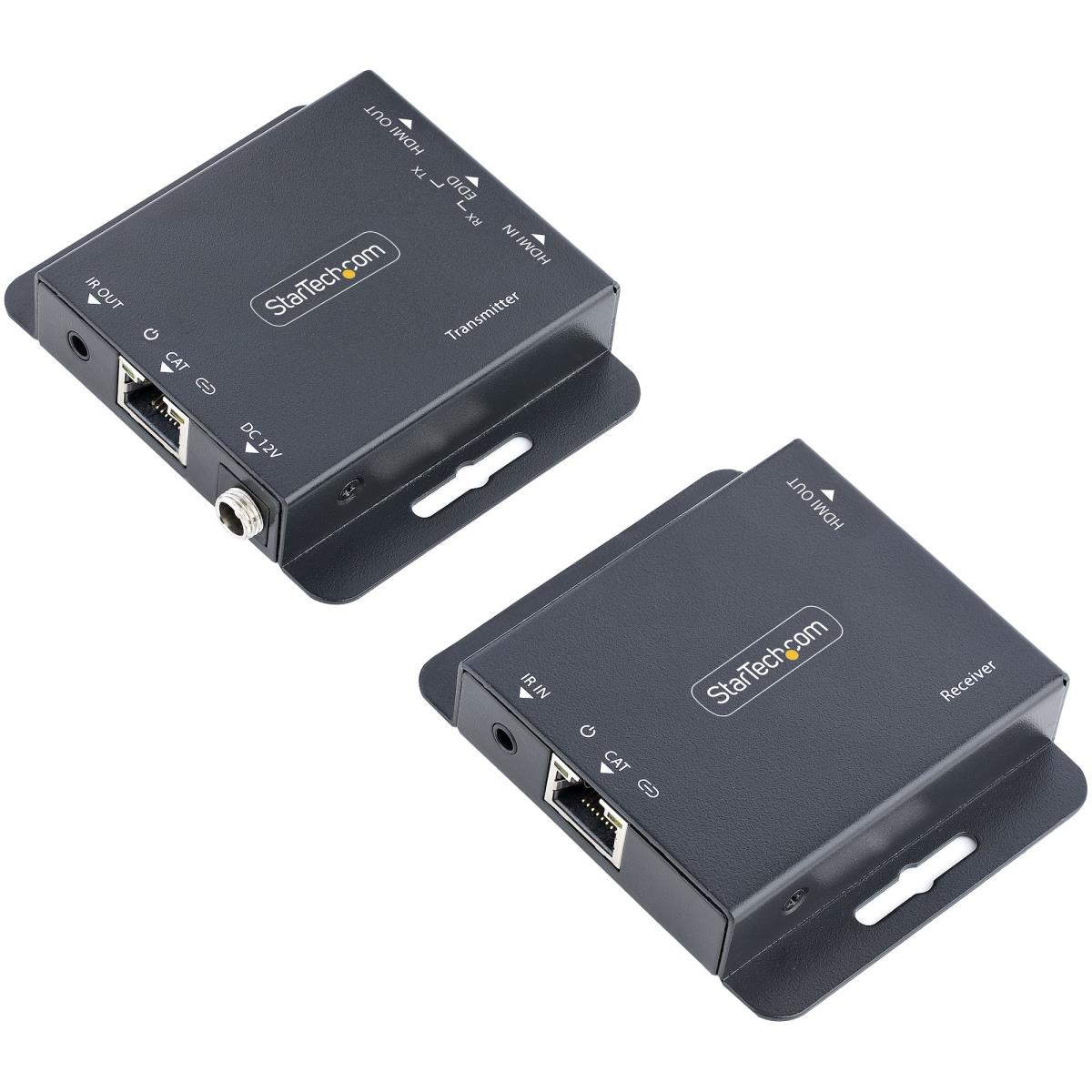 STARTECH.COM Hdmi Video Extender Over CAT6 Ethernet Poc Hdmi Transmitter And Receiver Kit