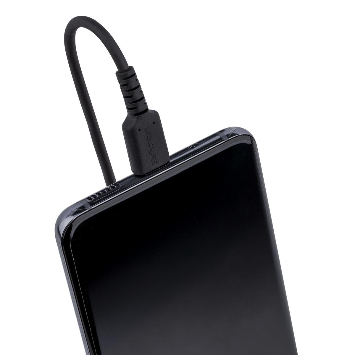 STARTECH.COM USB A To C Charging Cable Coiled M/m 50cm
